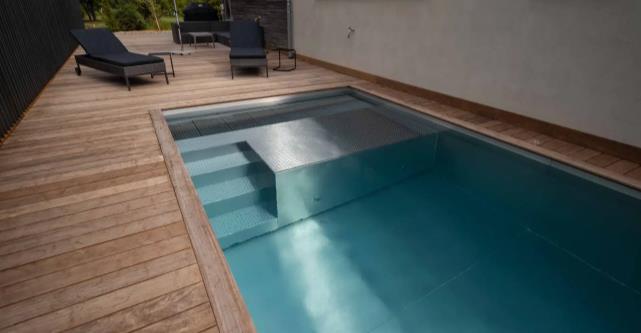 mini piscine inox